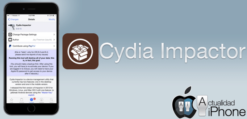 Phần mềm Cydia Impactor