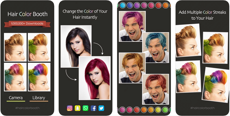 Ứng dụng Hair Color Booth
