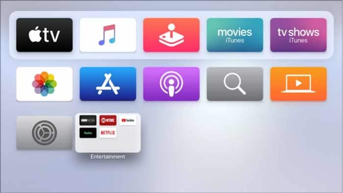 Cách xóa nhanh ứng dụng trên Apple TV