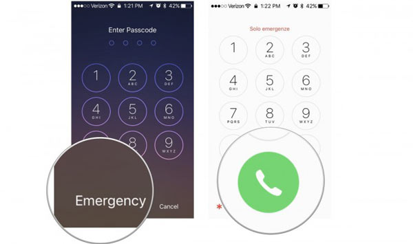 Kích hoạt iPhone bằng cuộc gọi khẩn cấp